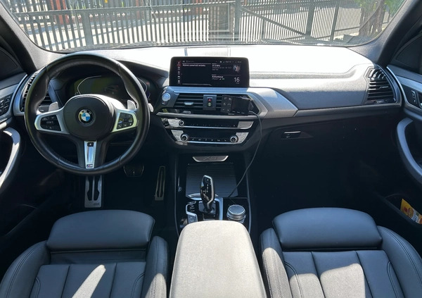 BMW X3 cena 155000 przebieg: 53000, rok produkcji 2021 z Siemiatycze małe 407